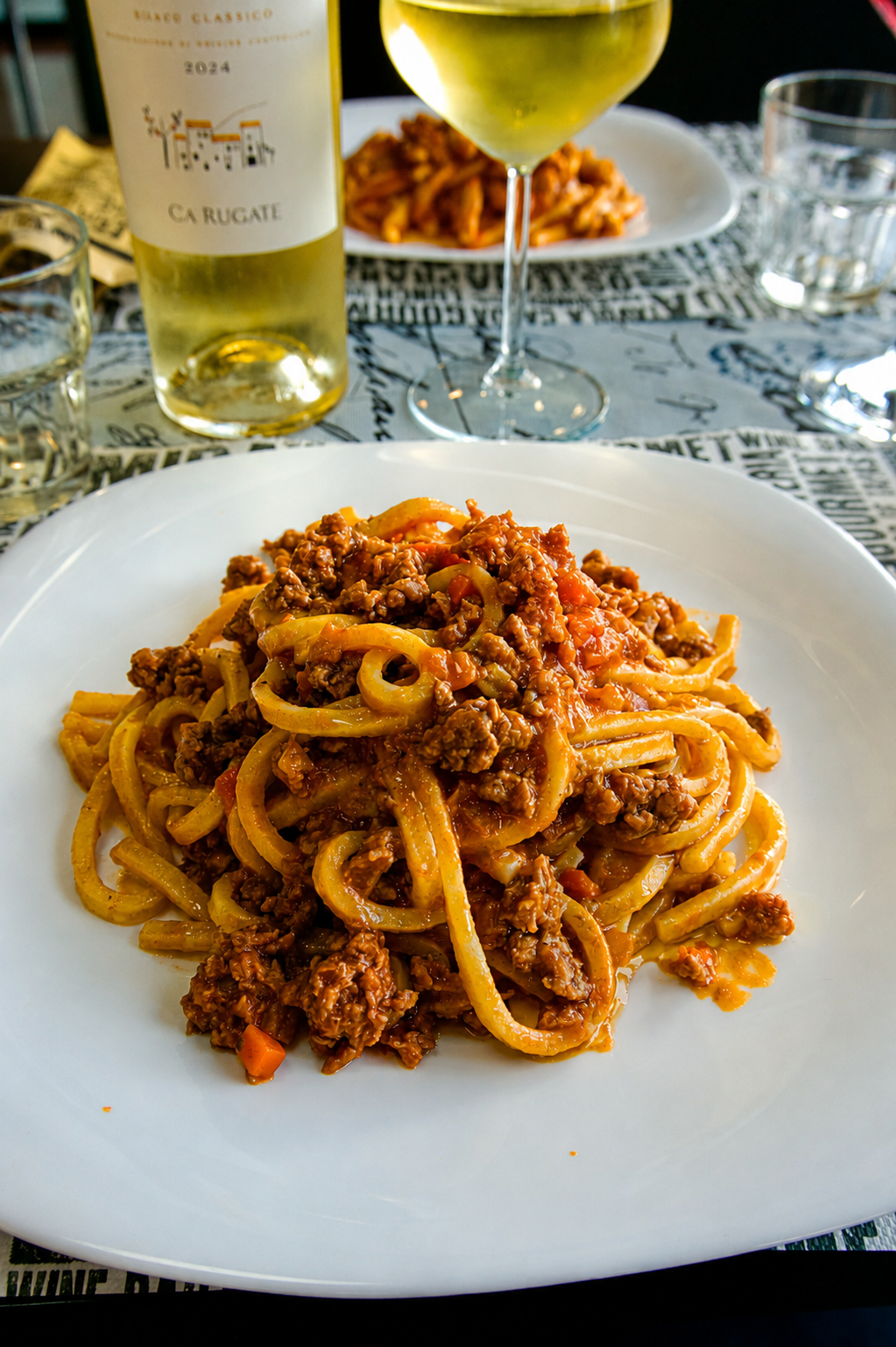 Tonnarelli al ragù
